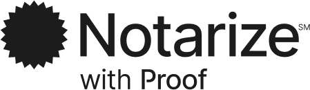 Proud Remote Electronic Notary on Notarize Platform